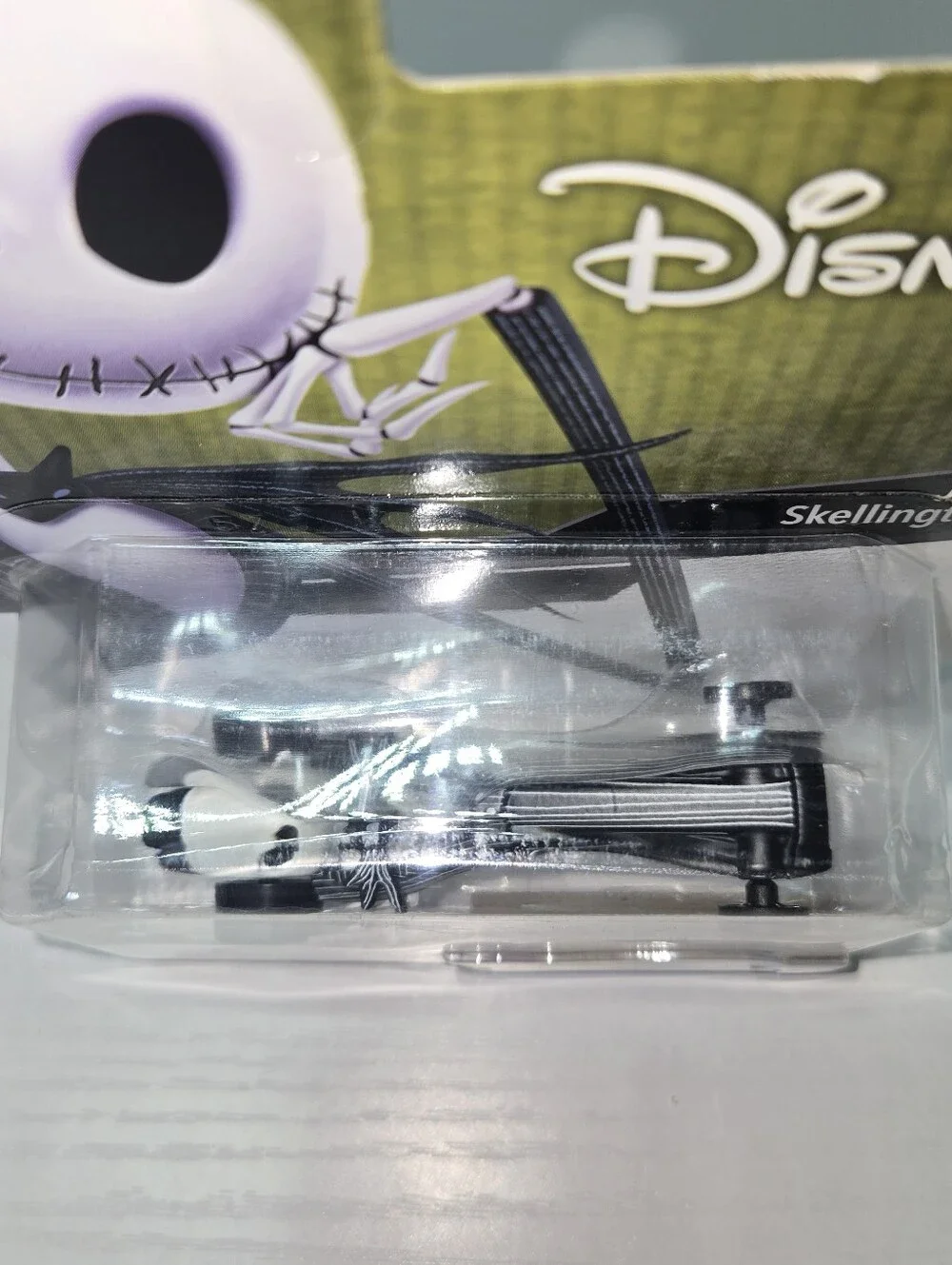 Disney Mattel Jack Skellington Black & White Character Dragster FLH48 2018